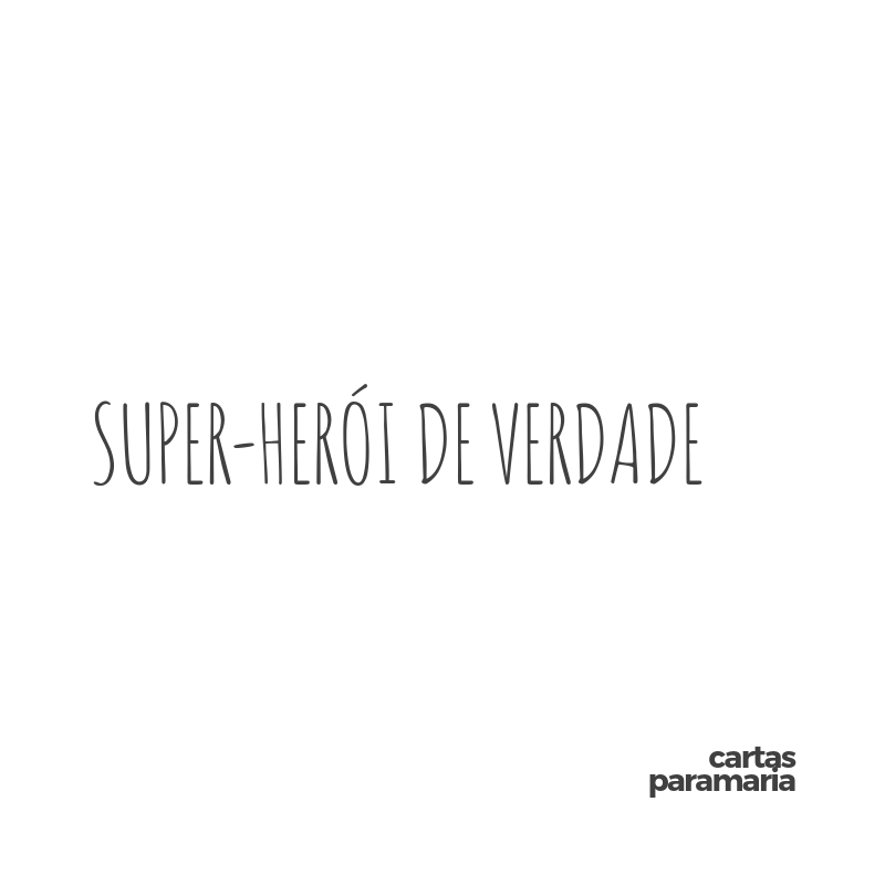 super-herói de verdade | Allan Dias Castro