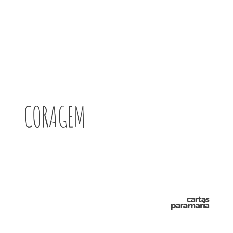coragem | Allan Dias Castro