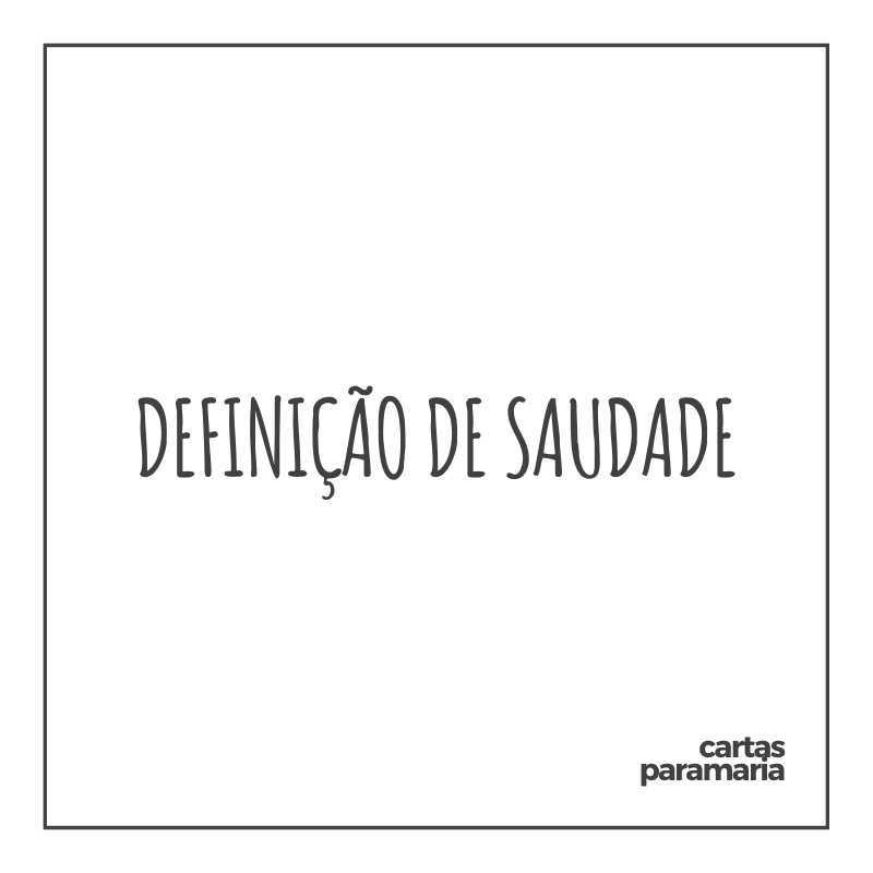 definição de saudade – Bráulio Bessa