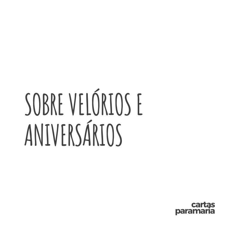 sobre velórios e aniversários | Allan Dias Castro