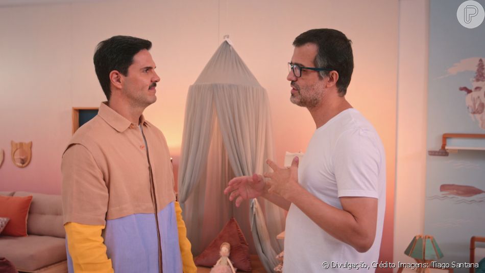 Rafael Stein em conversa durante o segundo episódio de Queer Eye Brasil